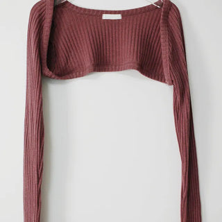 Pop Knit Polar Turtleneck Nashi Crop Bolero Set