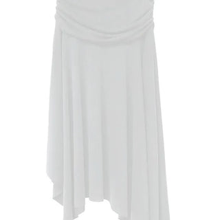 HOOL FLARE UNBAL LONG WRAP SKIRT