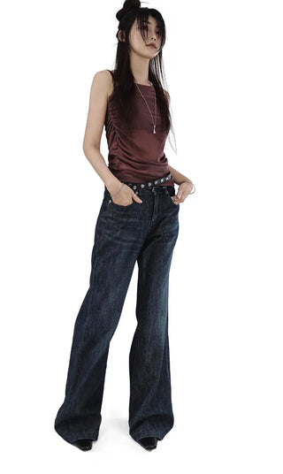 SNAP EYELET LAYERED WRAP BELT