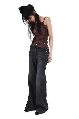 SNAP EYELET LAYERED WRAP BELT