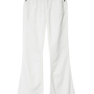 COOLCOOL LOW FIT SUMMER COTTON BOOTCUT PANTS