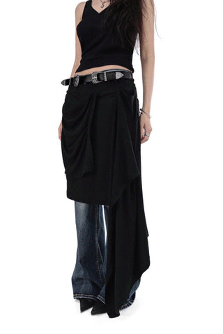 INO V-WRAP SLEEVELESS TOP INO V-WRAP GOLJINASH