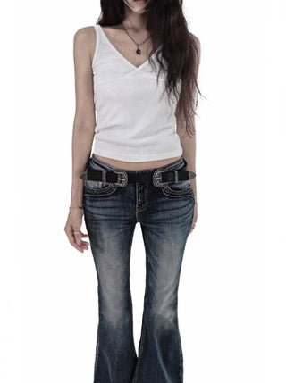 INO V-WRAP SLEEVELESS TOP INO V-WRAP GOLJINASH