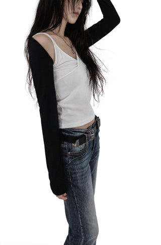 Den Low Waist Curve Pocket Edge Bootcut Denim Jeans