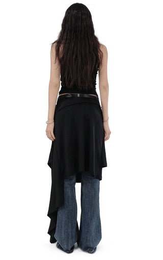 Den Low Waist Curve Pocket Edge Bootcut Denim Jeans