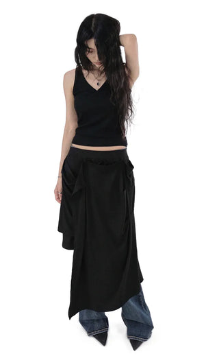 Den Low Waist Curve Pocket Edge Bootcut Denim Jeans