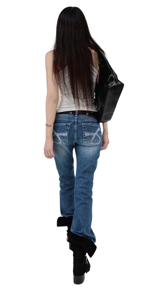 SHOE BUCKLE STRETTO ANKLE MIDDLE BOOTS