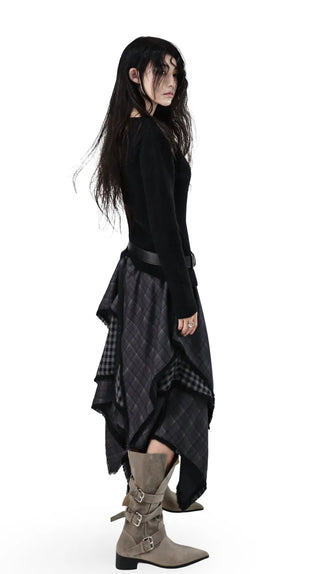 SHOE BUCKLE STRETTO ANKLE MIDDLE BOOTS