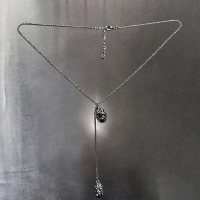 STONE DROP NECKLACE