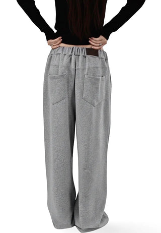 KYLE RELAX STRING TWO-WAY WIDE JOGGER PANTS