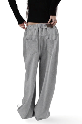 KYLE RELAX STRING TWO-WAY WIDE JOGGER PANTS