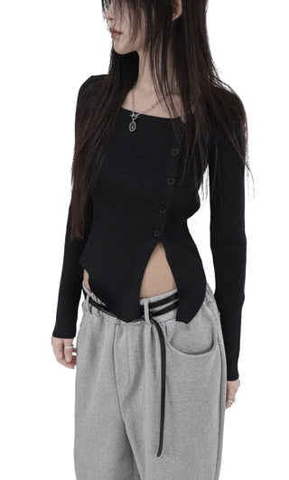 KYLE RELAX STRING TWO-WAY WIDE JOGGER PANTS