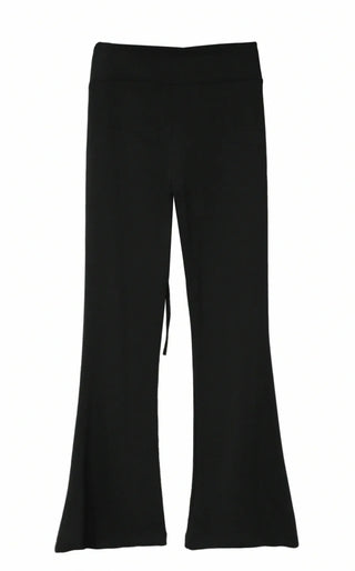 FLEECE JELLY BAND TRAINING SWEAT BOOTCUT PANTS