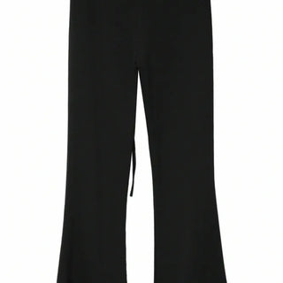 FLEECE JELLY BAND TRAINING SWEAT BOOTCUT PANTS