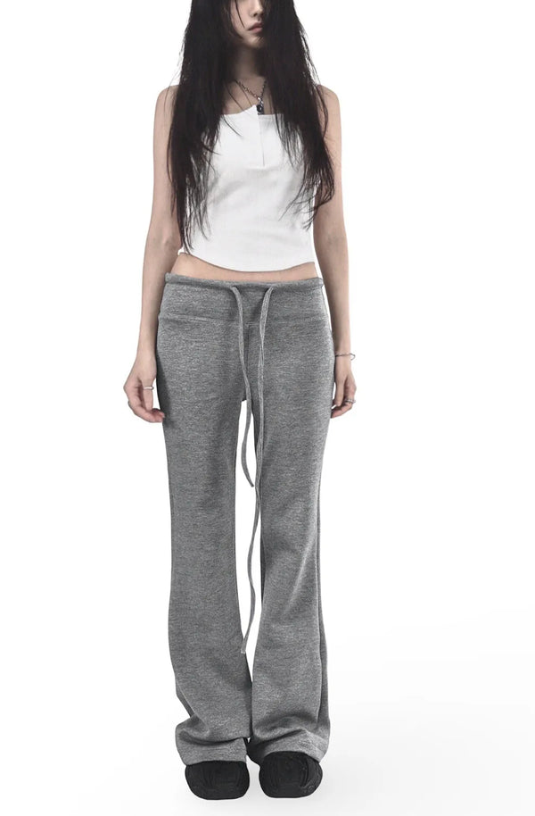 FLEECE JELLY BAND TRAINING SWEAT BOOTCUT PANTS