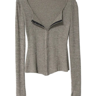 SETUP HOOK KNIT CURVED KNIT TOP SKIRT TWO PIECE