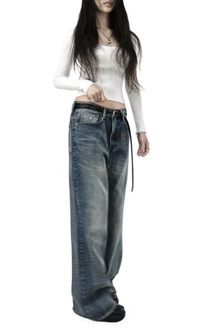 Elastic U-neck Slim Fit Cropped Knit Top