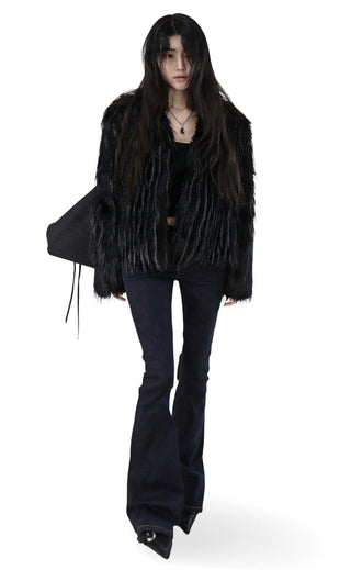 ROUGH STRAP SHOULDER BIG BAG