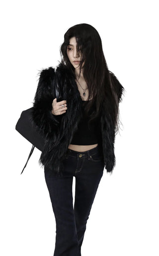 ROUGH STRAP SHOULDER BIG BAG