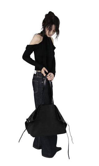 REFINE LOW RISE NONFADE SEMI BOOTCUT DENIM PANTS