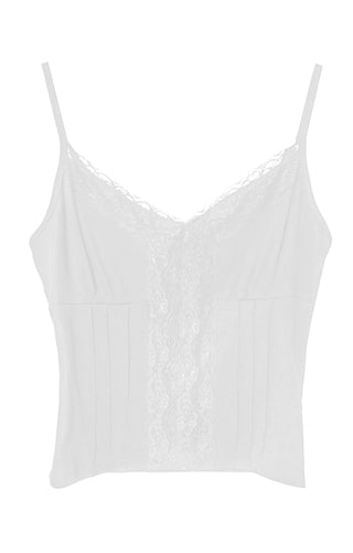 LOOSO LACE SLIM FIT CORSET SLEEVELESS CAMI LOOSO LACE SLIM FIT CORSET SLEEVELESS Cami