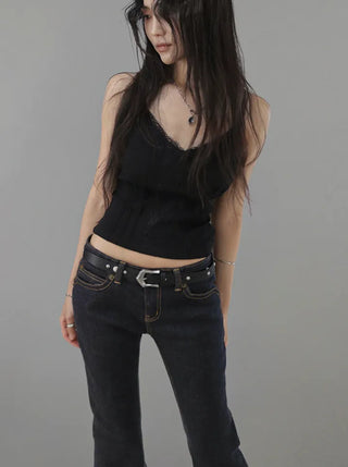 LOOSO LACE SLIM FIT CORSET SLEEVELESS CAMI LOOSO LACE SLIM FIT CORSET SLEEVELESS Cami