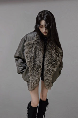 ANGORA SOFT WRAP KNIT SHORTS