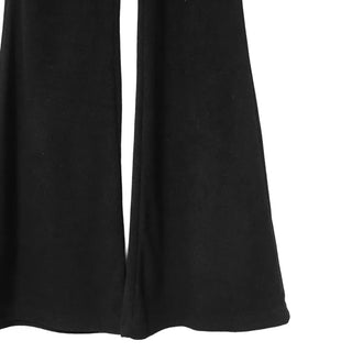 TOWEL BACK CORSET VELVET SLIM SWEATSUIT SET