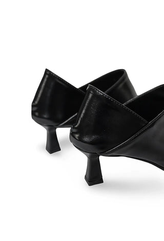 BABOUCHE INCISION SQUARE LOAFERS