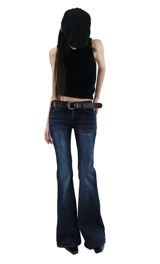 DE ANGORA TURTLENECK SOFT SLEEVELESS KNIT TOP