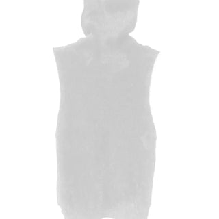 DE ANGORA TURTLENECK SOFT SLEEVELESS KNIT TOP