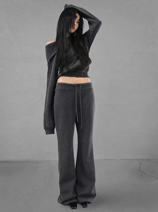 MISTY DRESS TWO-WAY OFF-SHOULDER HOODED TOP