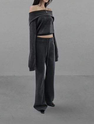 MISTY DRESS TWO-WAY OFF-SHOULDER HOODED TOP