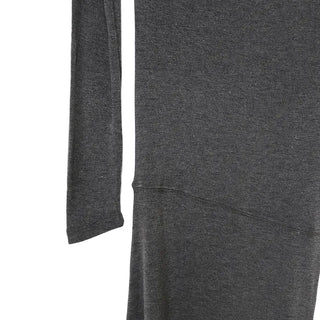 U-TURN UNBALANCED MAXI DRAPED LONG DRESS