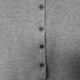 HO SQUARE LAYERED BUTTON TUBE TOP