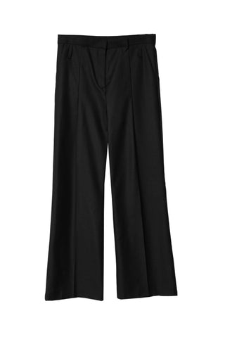 COO LOW-WAIST WIDE PINTUCK SLACKS