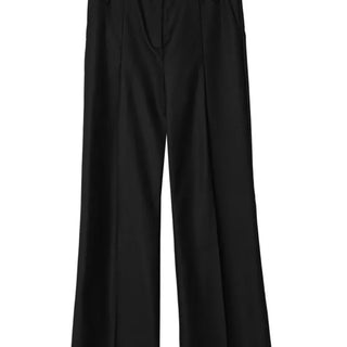 COO LOW-WAIST WIDE PINTUCK SLACKS