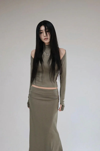 SILENT TENSION SOFT SLIM BOLERO CARDIGAN