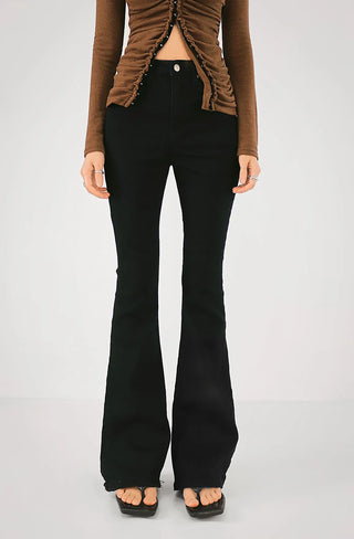 Meat Shirring V-Neck Hook Cardigan