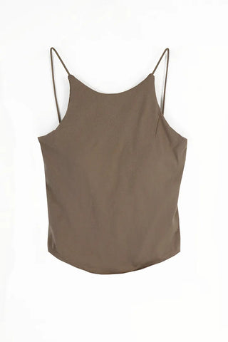 Mochi Roundy Cap-Included Soft Crop Halter Nashi