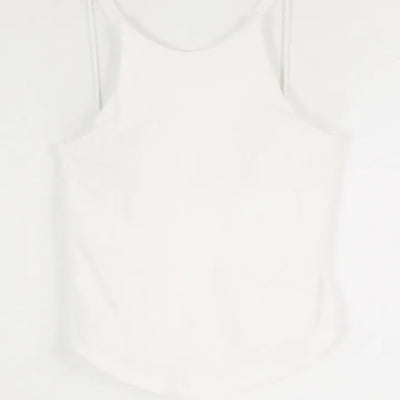 Mochi Roundy Cap-Included Soft Crop Halter Nashi