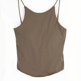 Mochi Roundy Cap-Included Soft Crop Halter Nashi