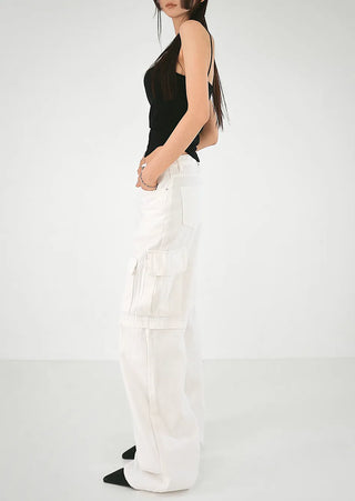 Mochi Roundy Cap-Included Soft Crop Halter Nashi