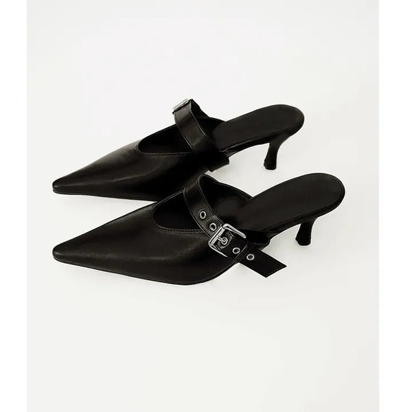 Nodi Belt Middle Mule Heel