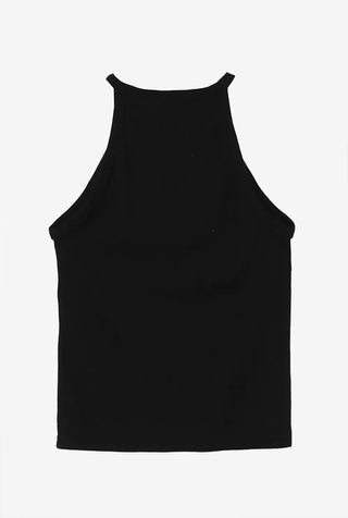 Deer Halter Neck Daily Ribbed Nashi Top