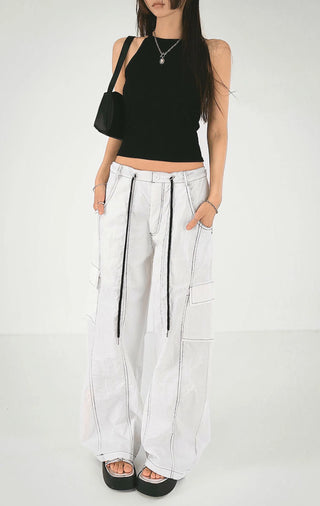 Deer Halter Neck Daily Ribbed Nashi Top