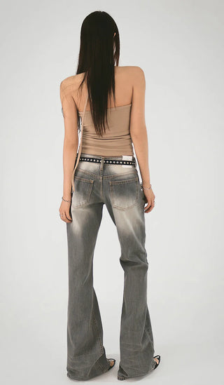 Deep Shirring Strap Golji Halter Nashi