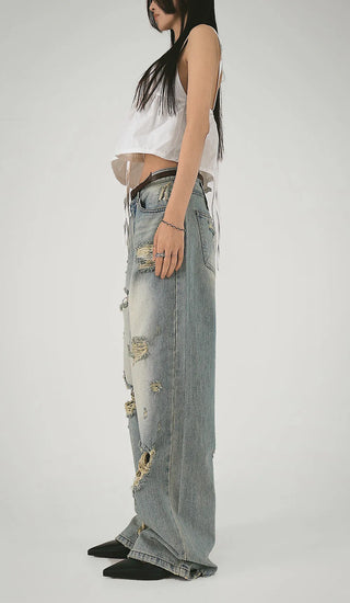 Opening Cap Built-in Hook V Bustier Strap Nashi Blouse