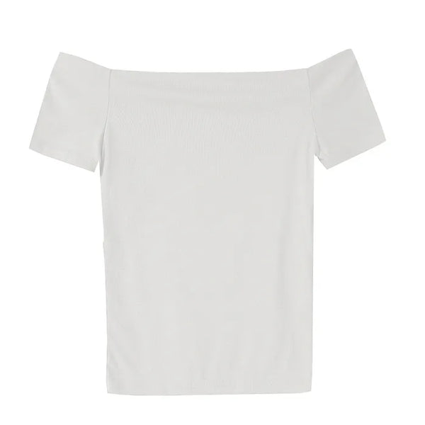 Rudy Daily Off-Shoulder Short Sleeve T-Shirt