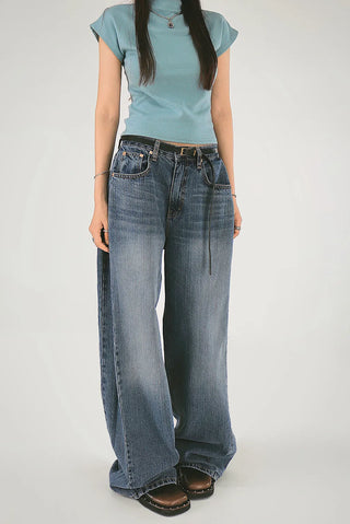 F/W Need Cap Sleeve Soft Basic Half-Polar Crop Tee